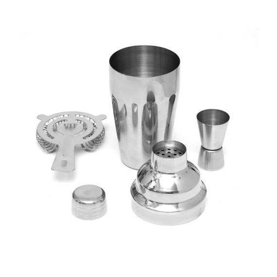 KIT  'BARMAN' x 3 PIEZAS DE ACERO INOXIDABLE