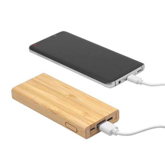 ECO POWER BANK 'BAMBOOPOWER' - 5000 mAh