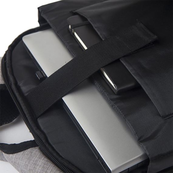 MOCHILA PORTANOTEBOOK ANTI-ROBO  CON  PUERTO  USB "OMEGA"